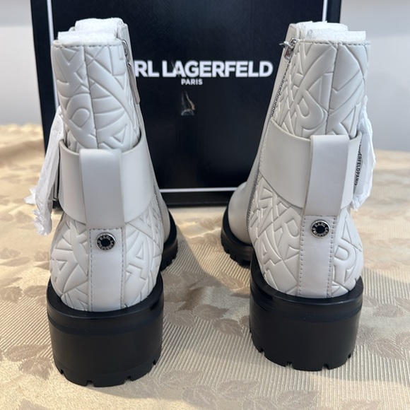 Karl Lagerfeld Paris Vara Bootie. Ladies 8 - Picture 12 of 15